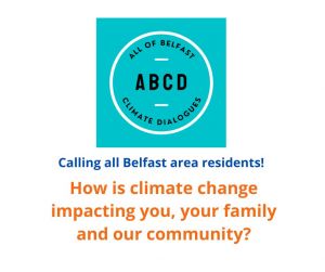Calling all Belfast residents! How is climate change impacting you, your family and your community?